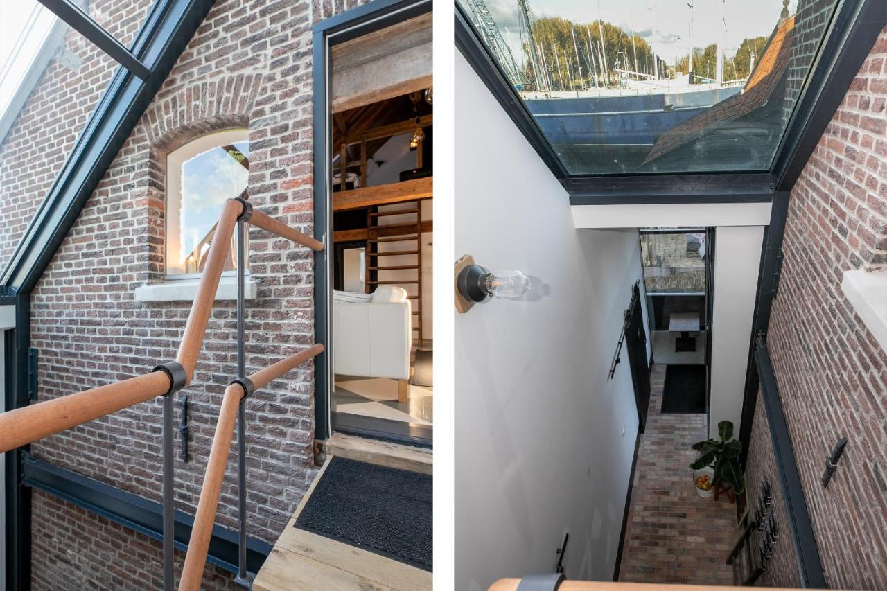 Ferienwohnung Pekelpakhuis Menheerse Werf Middelharnis Exterior foto